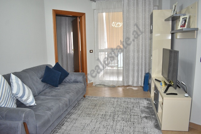 Two bedroom apartment for sale in Mujo Ulqinaku Street in Tirana.

Located on the 5th floor of a n